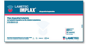 Sterile Titanimplantate für die Implantat-Akupunktur